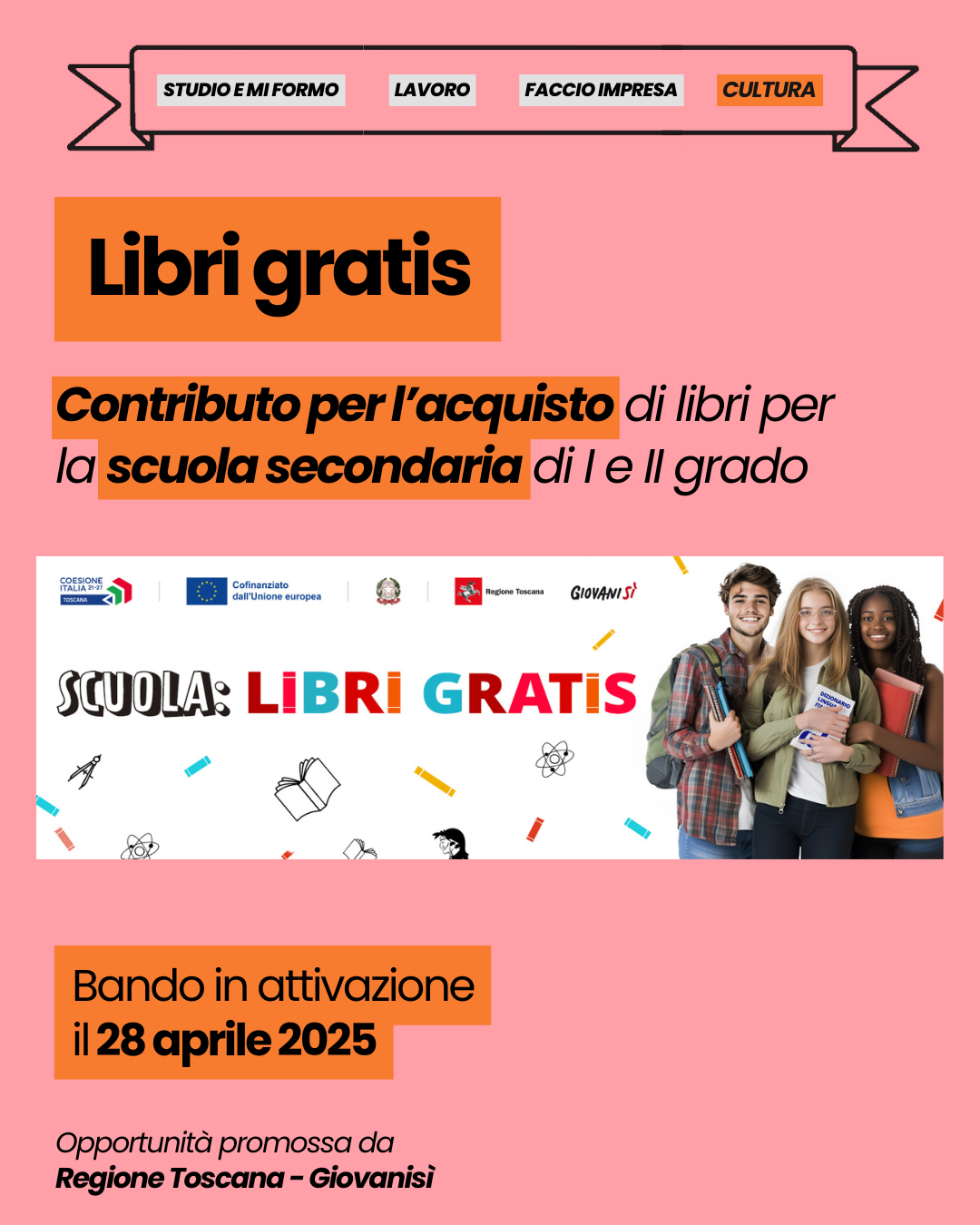 Locandina Libri Gratis