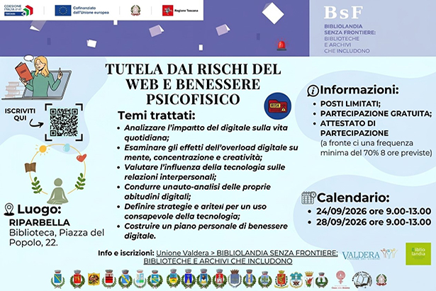 corso benessere tutela web