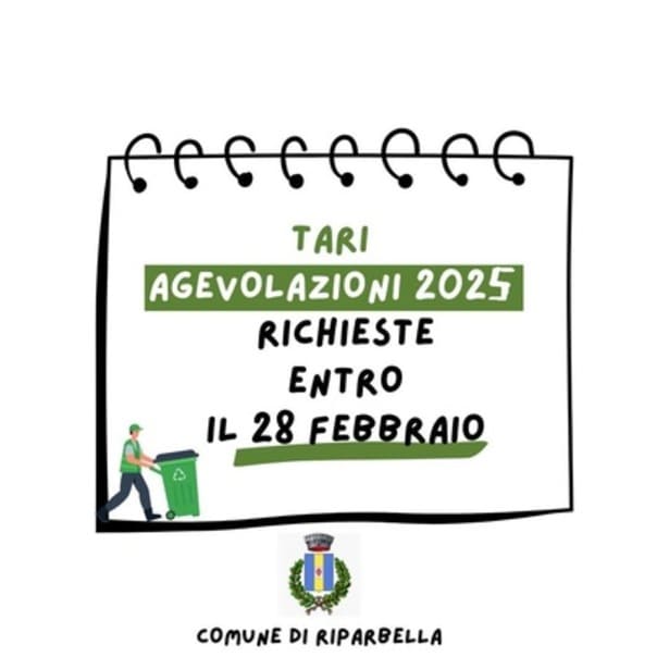 Agevolazioni Tari 2025